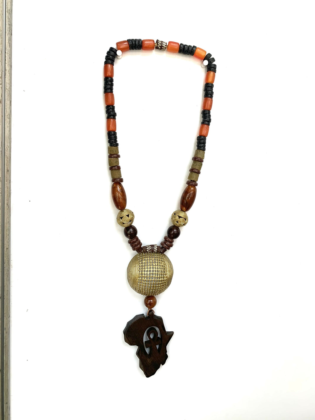 Symbolic wooden pendant