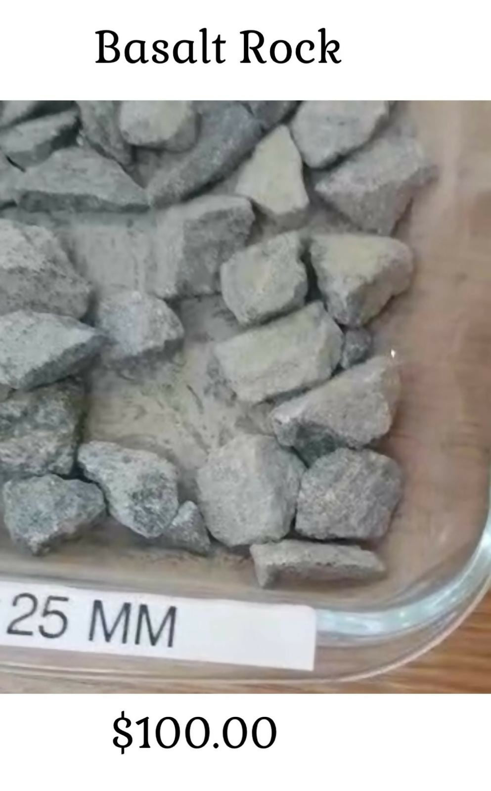 Basalt 25 mm